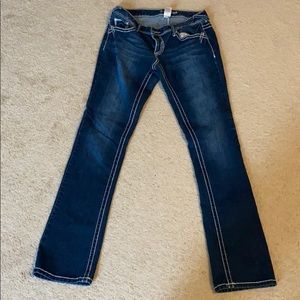Dark wash jeans